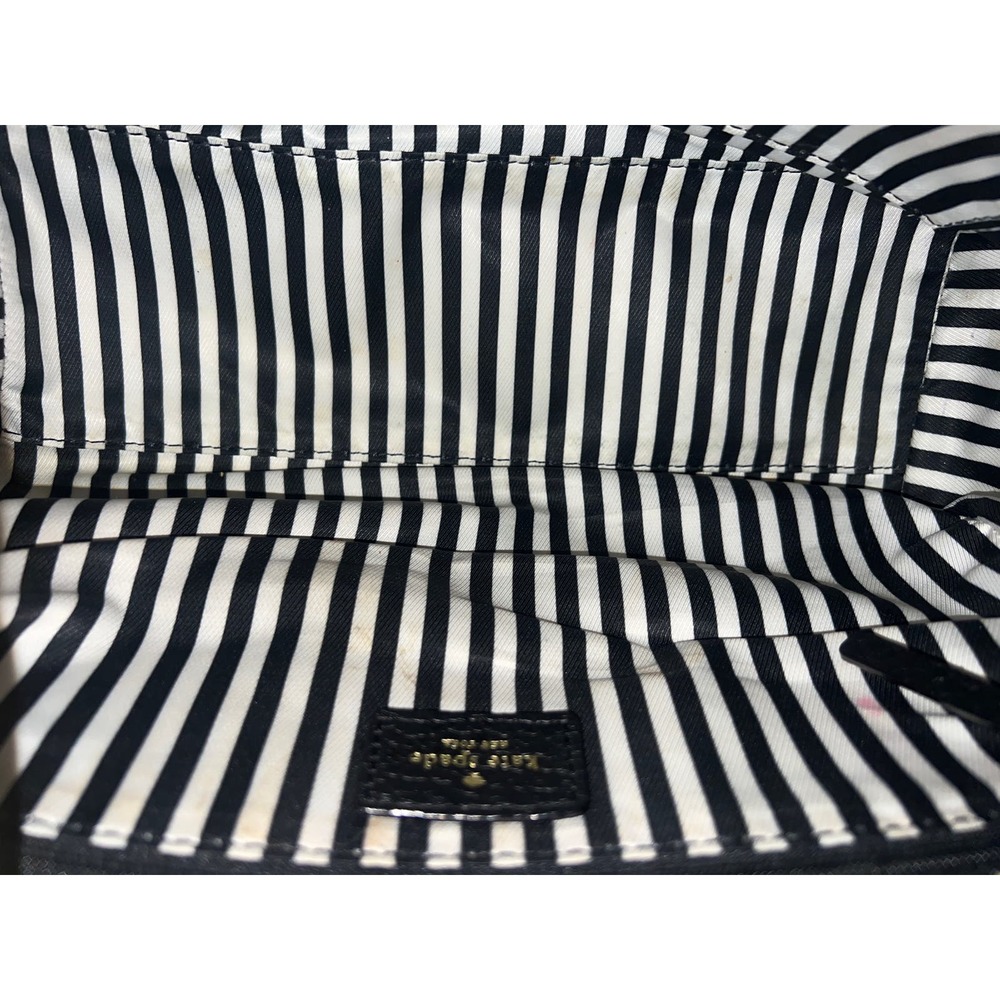 Sale!! KATE SPADE Southpoint Avenue Alessa
Black Pebbled Leather Satchel Bag - Picture 9 of 14